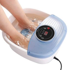 Massageador de Pés com Vibração e Controle de Temperatura