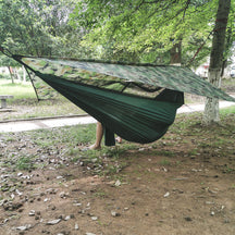 Barraca de Rede de Camping Portátil para Duas Pessoas com Toldo