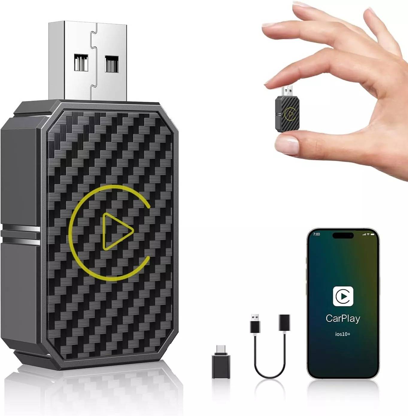 Adaptadores CarPlay sem fio