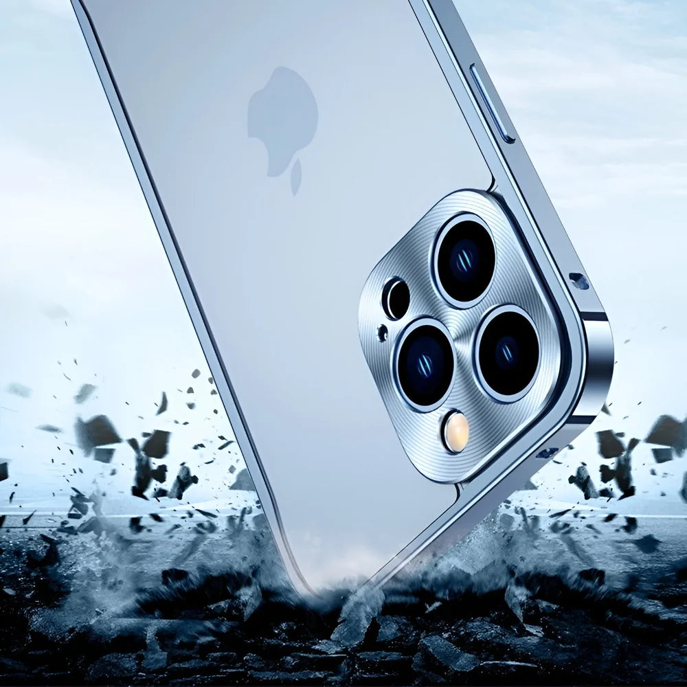 Capa de Alumínio Metal Bumper Moldura de Proteção
