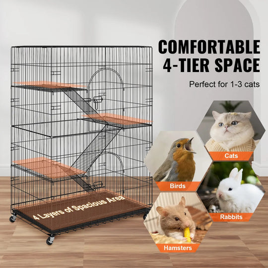 Gaiola para Gatos de Interior