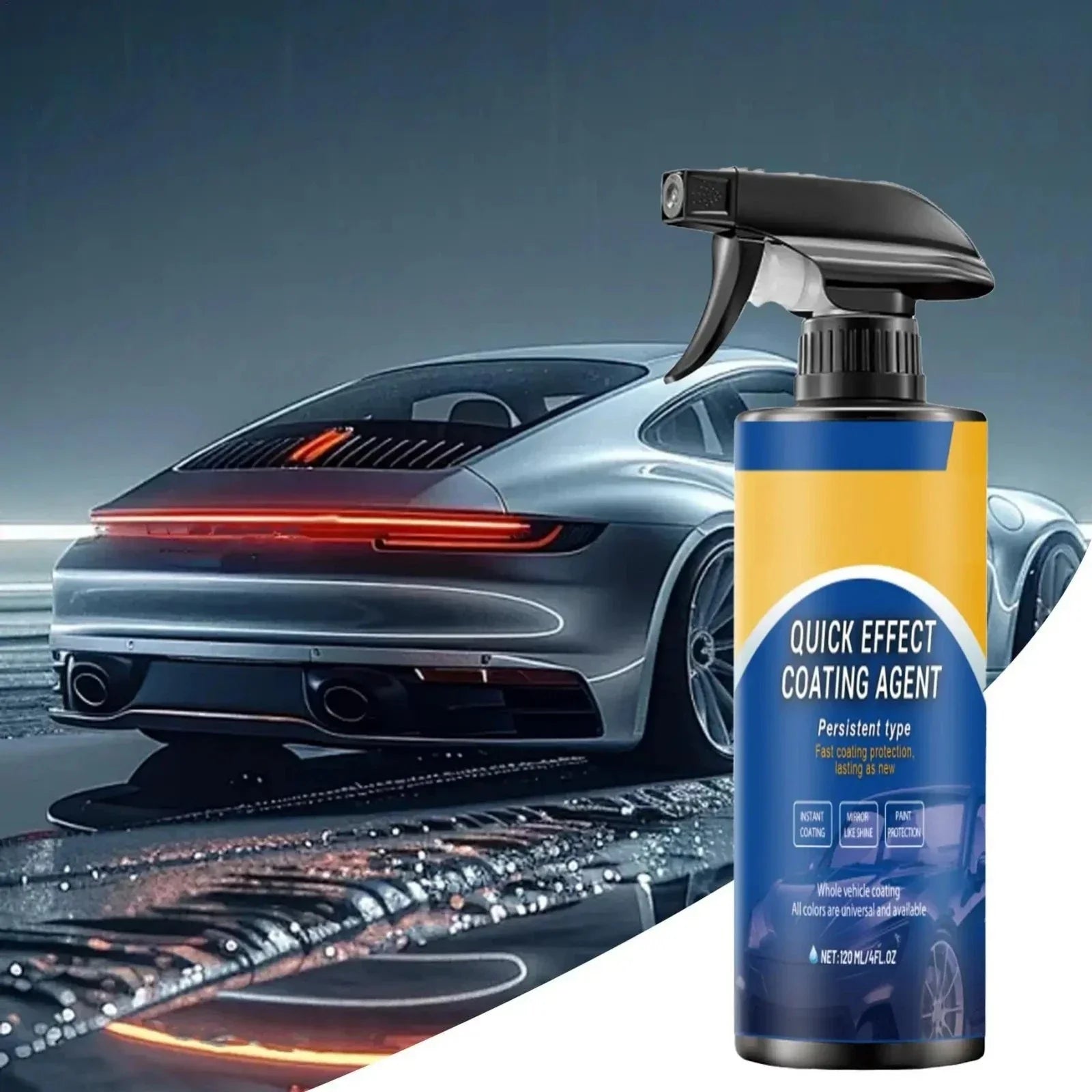 Car Nano Ceramic Sealant – 3-in-1 Shine Protection & 3-Month Lasting Shield