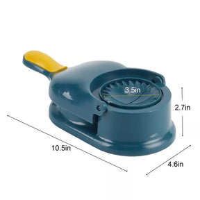 Utensílio de Cozinha 2 em 1 Aprimorado para Moldar e Preparar Massas de Pastel e Dumplings