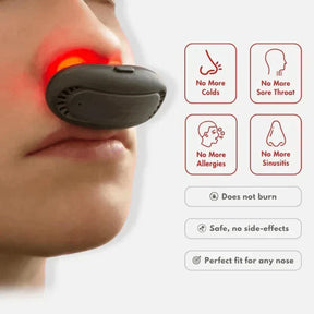 Dispositivo Nasal Infravermelho para Alívio Eficaz de Sinusite e Alergias