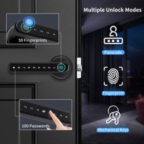 Fechadura Inteligente com Impressão Digital - Fechadura com Controle Remoto via Aplicativo para Celular