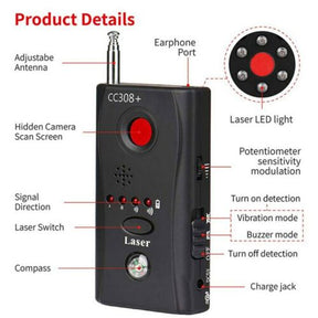 Bug Detector - Hidden Camera and Microphones Detector