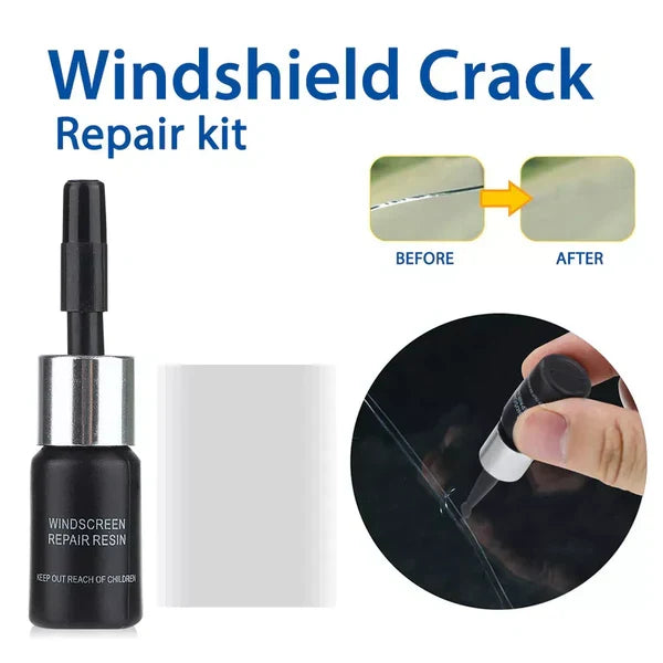 Kit com 5 unidades de fluido para reparo de vidro