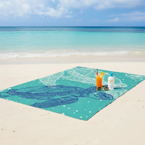 Cobertor de Praia à Prova de Areia para Viagens e Piqueniques ao Ar Livre