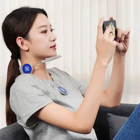 Neck Support Brace - Open-Frame Design for Posture Correction & Pain Relief