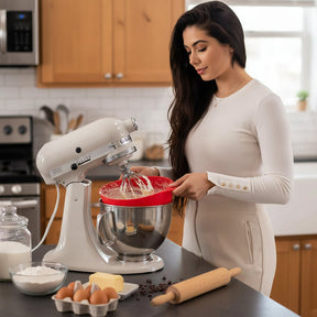 Forro de Silicone para Misturador de Tigela de Batedeira KitchenAid com Cabeça Inclinável