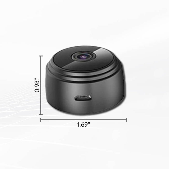 Minicâmera WiFi HD 1080P com Visão Noturna