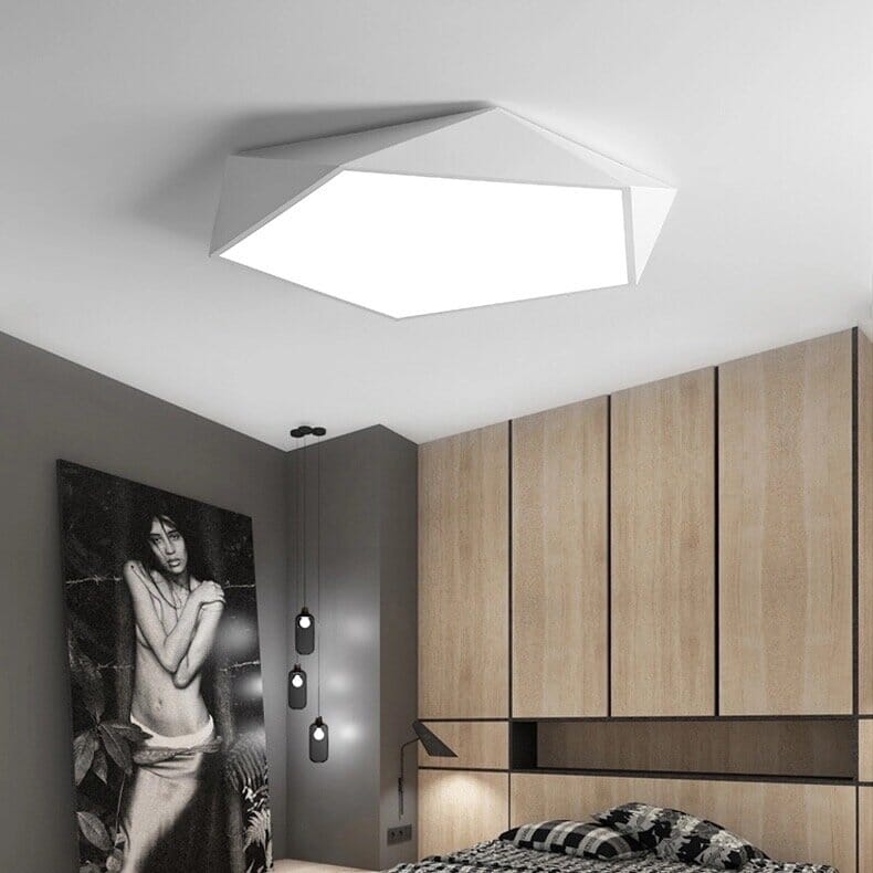 Luminária de Teto Skydor | Design Geométrico LED Moderno