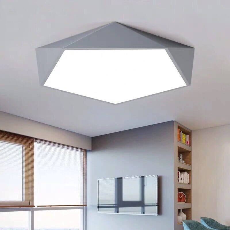 Luminária de Teto Skydor | Design Geométrico LED Moderno