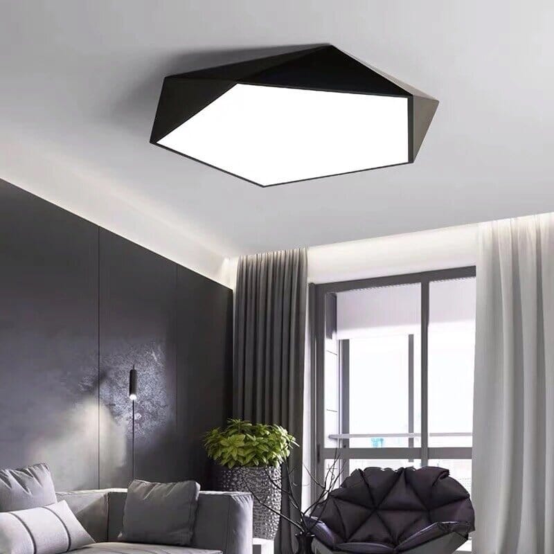 Luminária de Teto Skydor | Design Geométrico LED Moderno