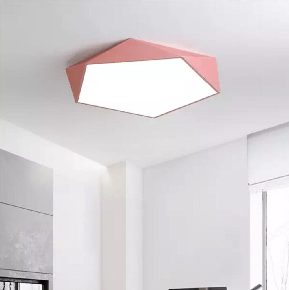 Luminária de Teto Skydor | Design Geométrico LED Moderno