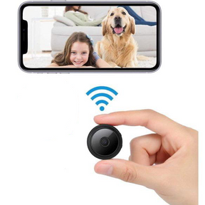 Câmera Magnética Sem Fio Compacta com Transmissão de Áudio e Vídeo em Tempo Real