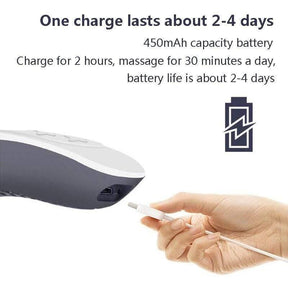 Massageador de Pescoço com Função de Pulso Multimodo