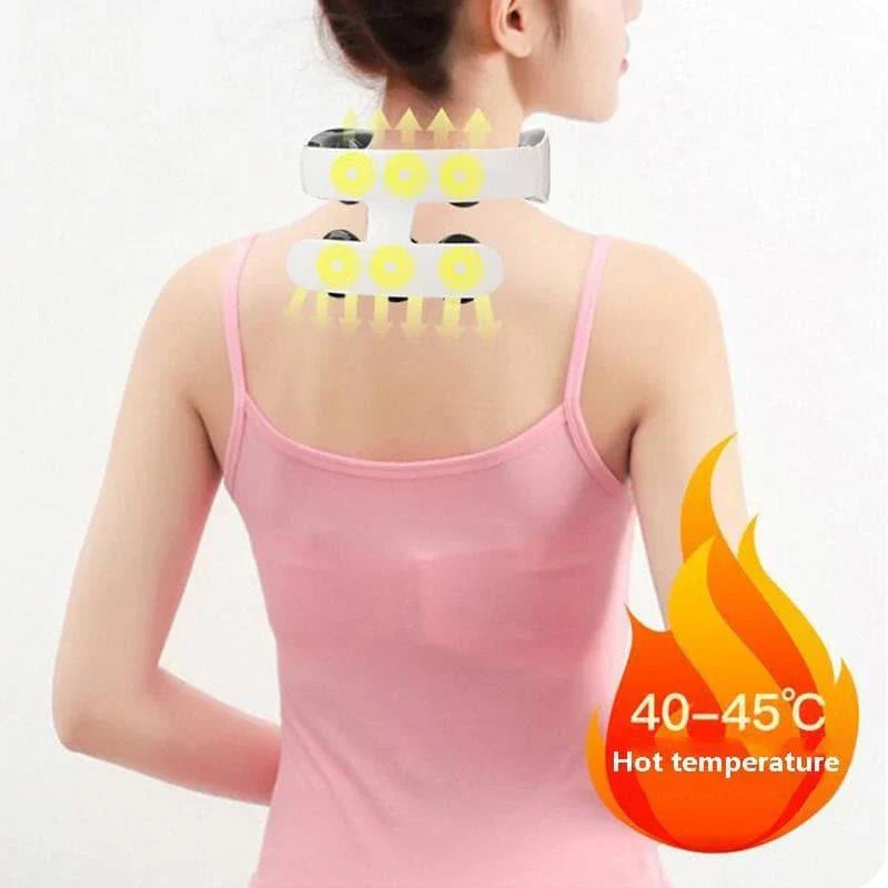 Massageador de Pescoço com Função de Pulso Multimodo