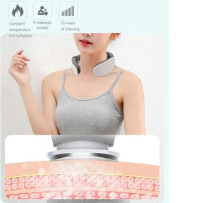 Massageador de Pescoço com Função de Pulso Multimodo