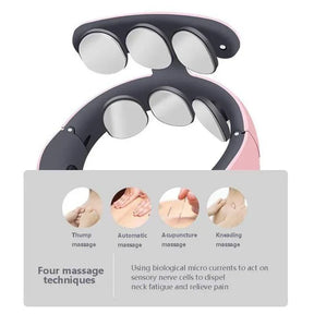 Massageador de Pescoço com Função de Pulso Multimodo