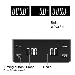 Balança de Café com Timer