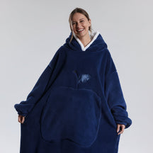 Cobertor Vestível com Capuz Snuggie Manta Aconchegante de Inverno com Capuz
