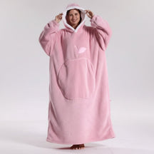Cobertor Vestível com Capuz Snuggie Manta Aconchegante de Inverno com Capuz
