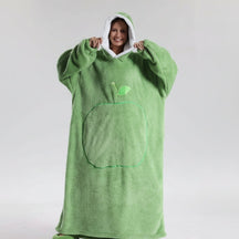 Cobertor Vestível com Capuz Snuggie Manta Aconchegante de Inverno com Capuz