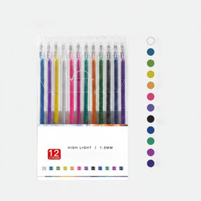Sparkle Gel Pens Glitter Writing Creative Art Supplies