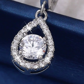 Brincos Pendentes Argolas Gota Zircônia Presente de Dia das Mães