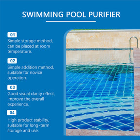 Pool Cleaning Liquid – Chlorine-Free Formula, 100ml & Eco-Friendly