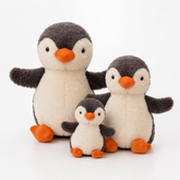 Brinquedo de Pelúcia Pinguim Anti-estresse Macio