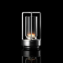 Luminária de Mesa Recarregável Sem Fio para Área Externa