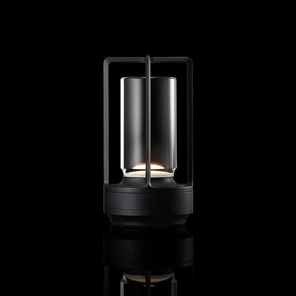 Luminária de Mesa Recarregável Sem Fio para Área Externa