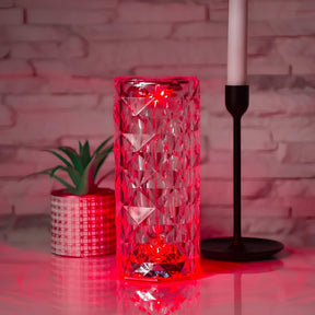 Luminária de Mesa com Controle Touch Moderna Regulável Recarregável Luz de Ambiente