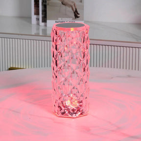 Luminária de Mesa com Controle Touch Moderna Regulável Recarregável Luz de Ambiente