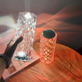 Luminária de Mesa com Controle Touch Moderna Regulável Recarregável Luz de Ambiente