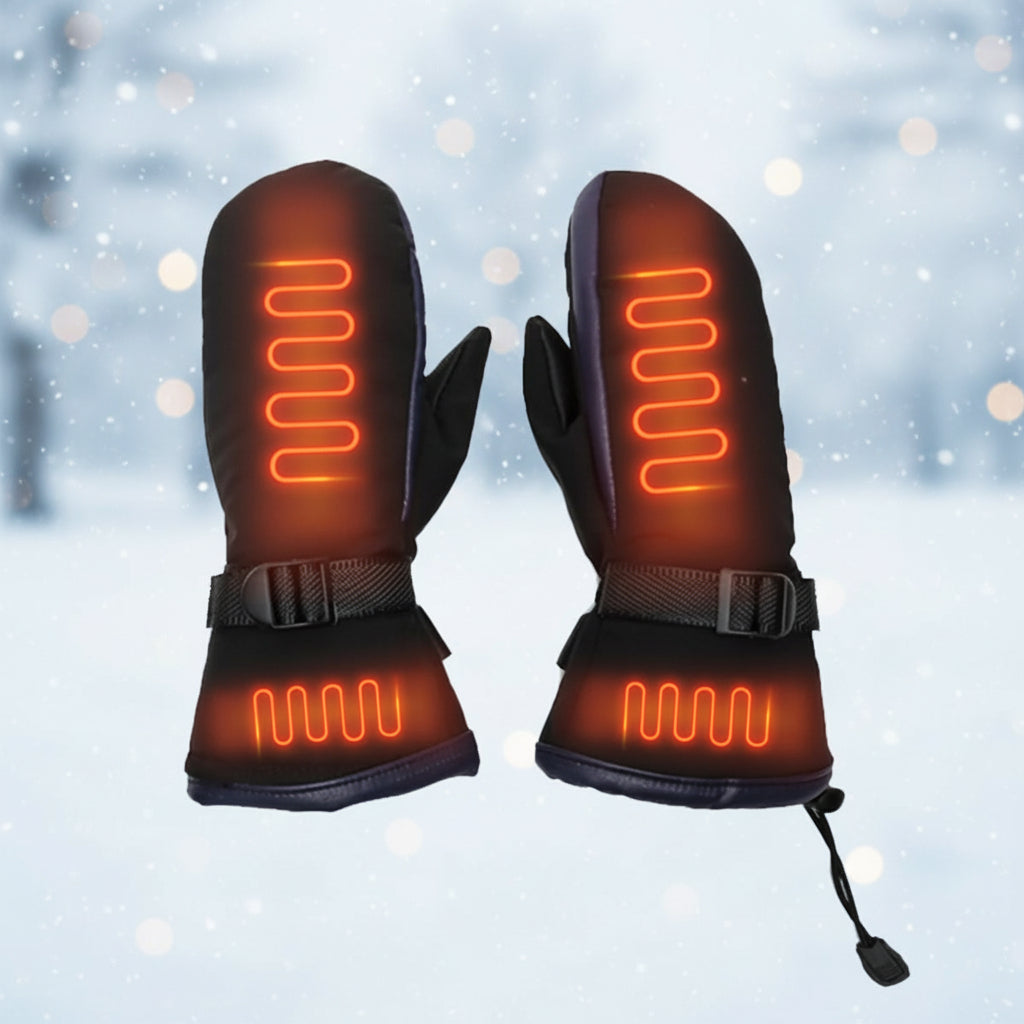 Luvas Térmicas Aquecidas via USB Recarregáveis para o Inverno