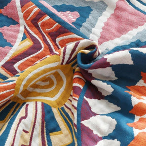 Manta de Algodão Fofinha Decorativa para Cama Todas as Estações