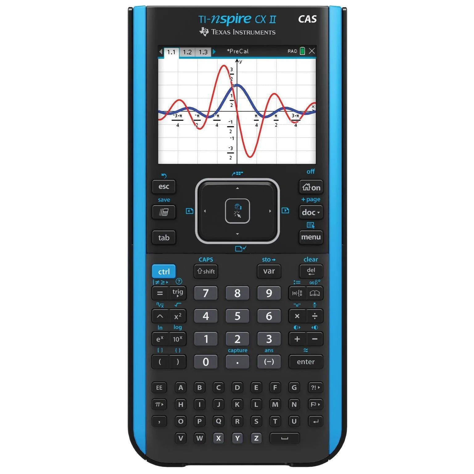 Texas Instruments TI-Nspire CX II CAS graphing calculator