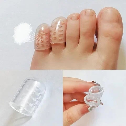 Protetores de Silicone para Dedos