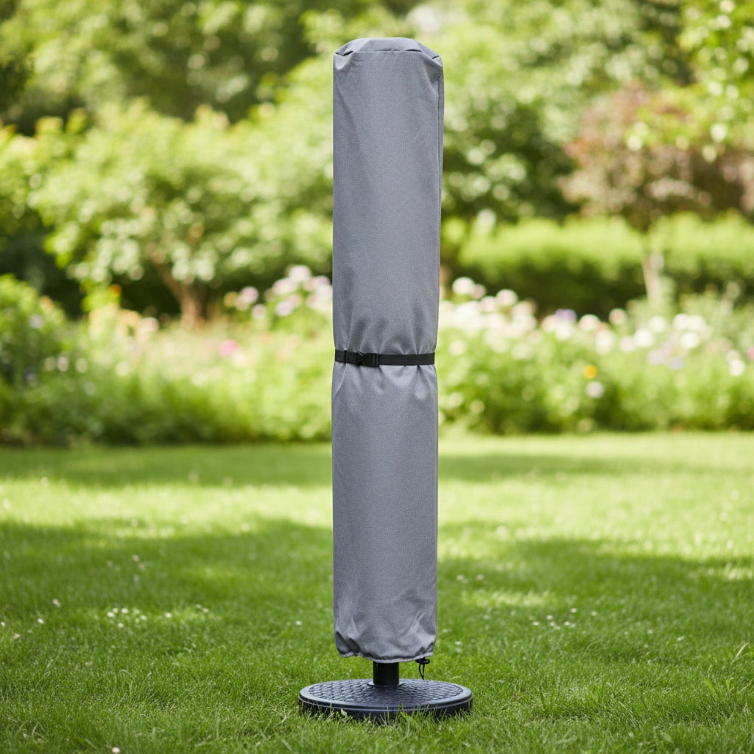 Capa para Guarda-sol Acessório de Jardim com Design Resistente às Intempéries