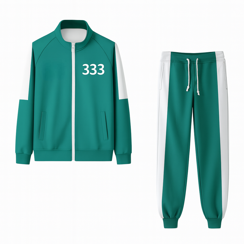 Conjunto de Agasalho Unissex Cosplay Roupa Confortável e Estilosa
