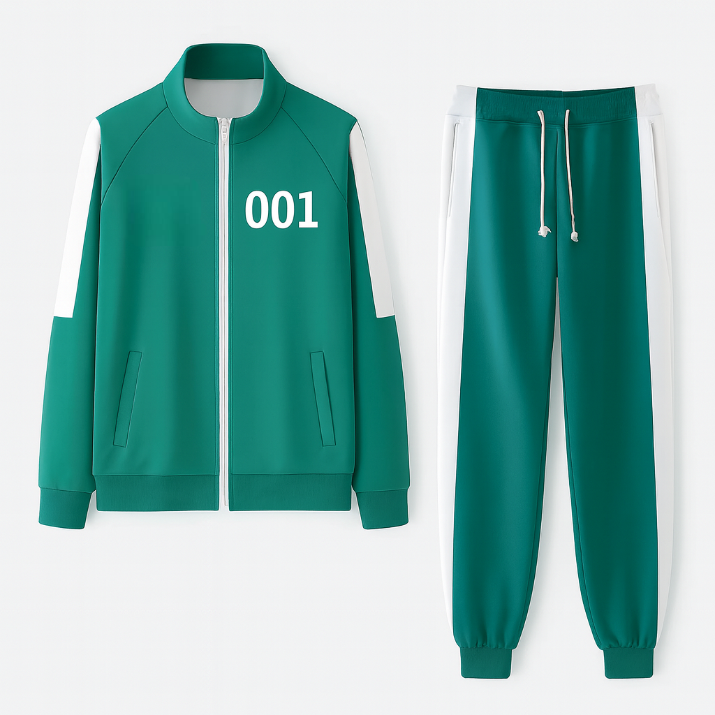 Conjunto de Agasalho Unissex Cosplay Roupa Confortável e Estilosa