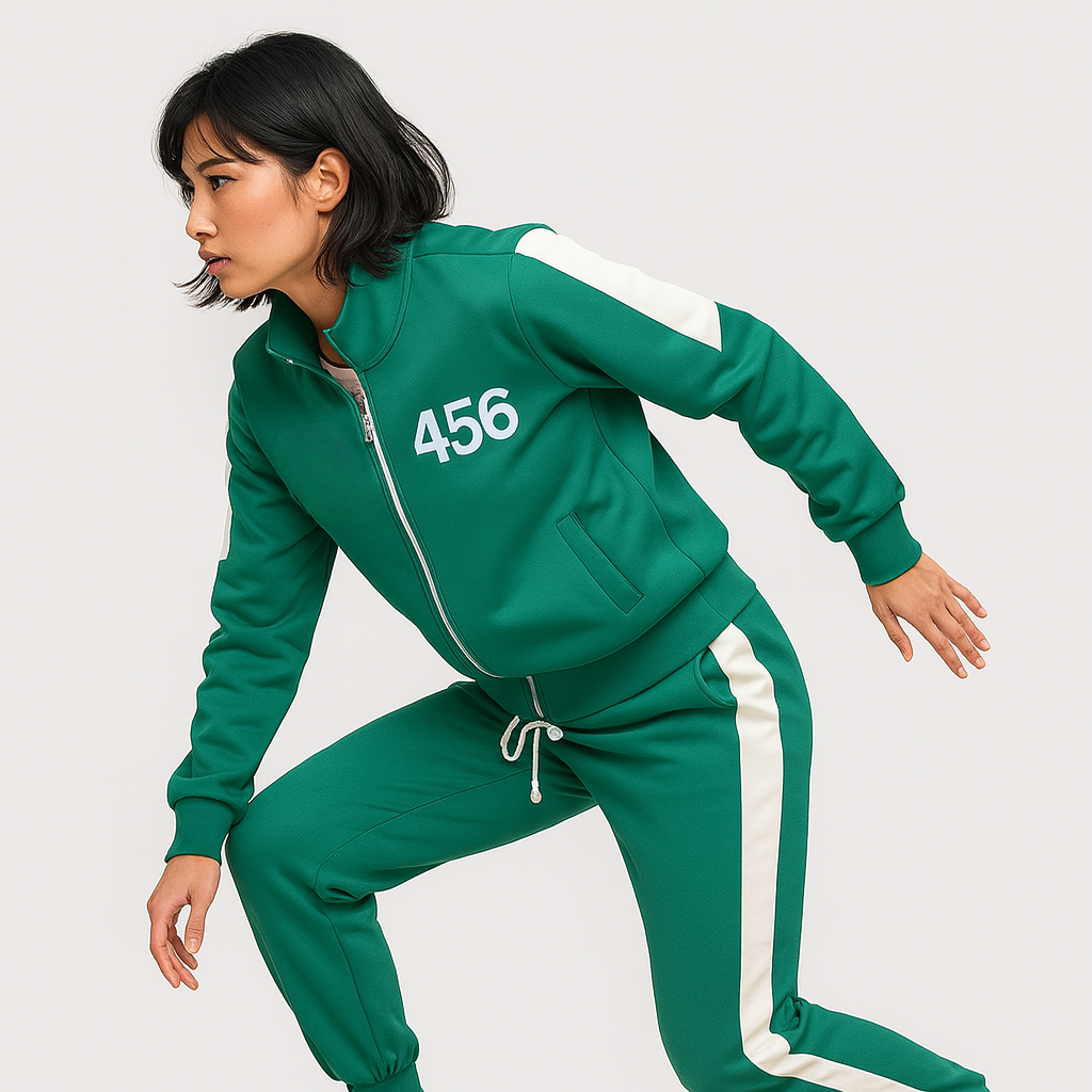 Conjunto de Agasalho Unissex Cosplay Roupa Confortável e Estilosa