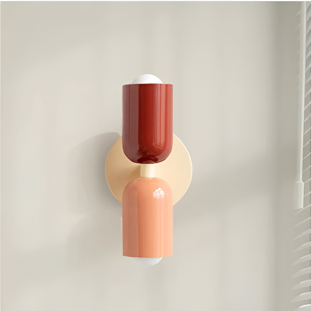 Luminária de Parede Nordic DualGlow | Design Moderno de LED com Iluminação Dupla