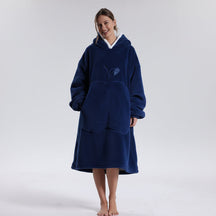 Moletom Cobertor Oversized Adulto Macio Vestível para Dias Frios