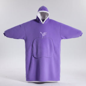 Moletom Cobertor Oversized Adulto Macio Vestível para Dias Frios