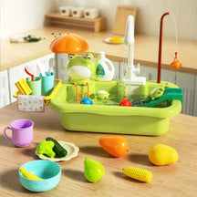Conjunto de Brinquedos com Bomba para Mesa de Água para Atividade ao Ar Livre