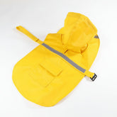 Capa de Chuva Impermeável para Cães com Capuz Ajustável